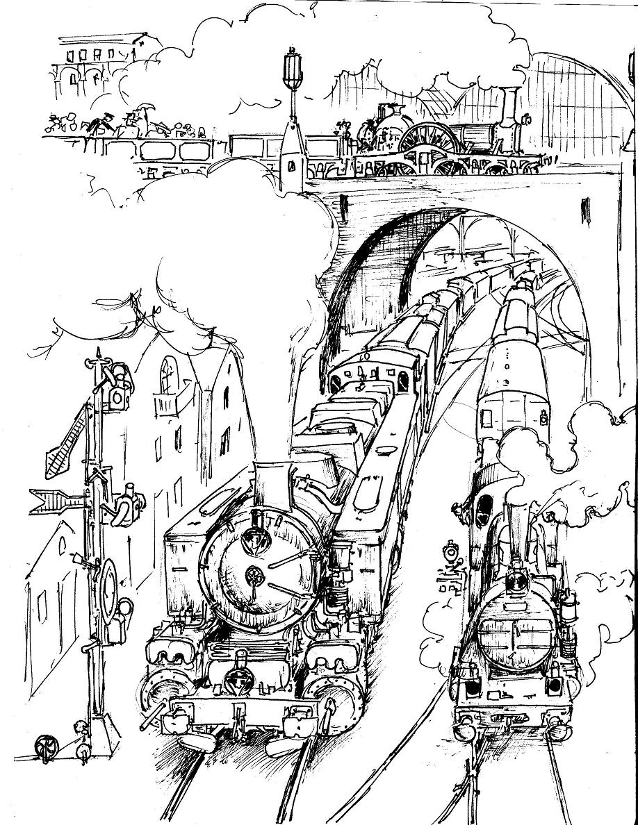 Departures for the North Branch