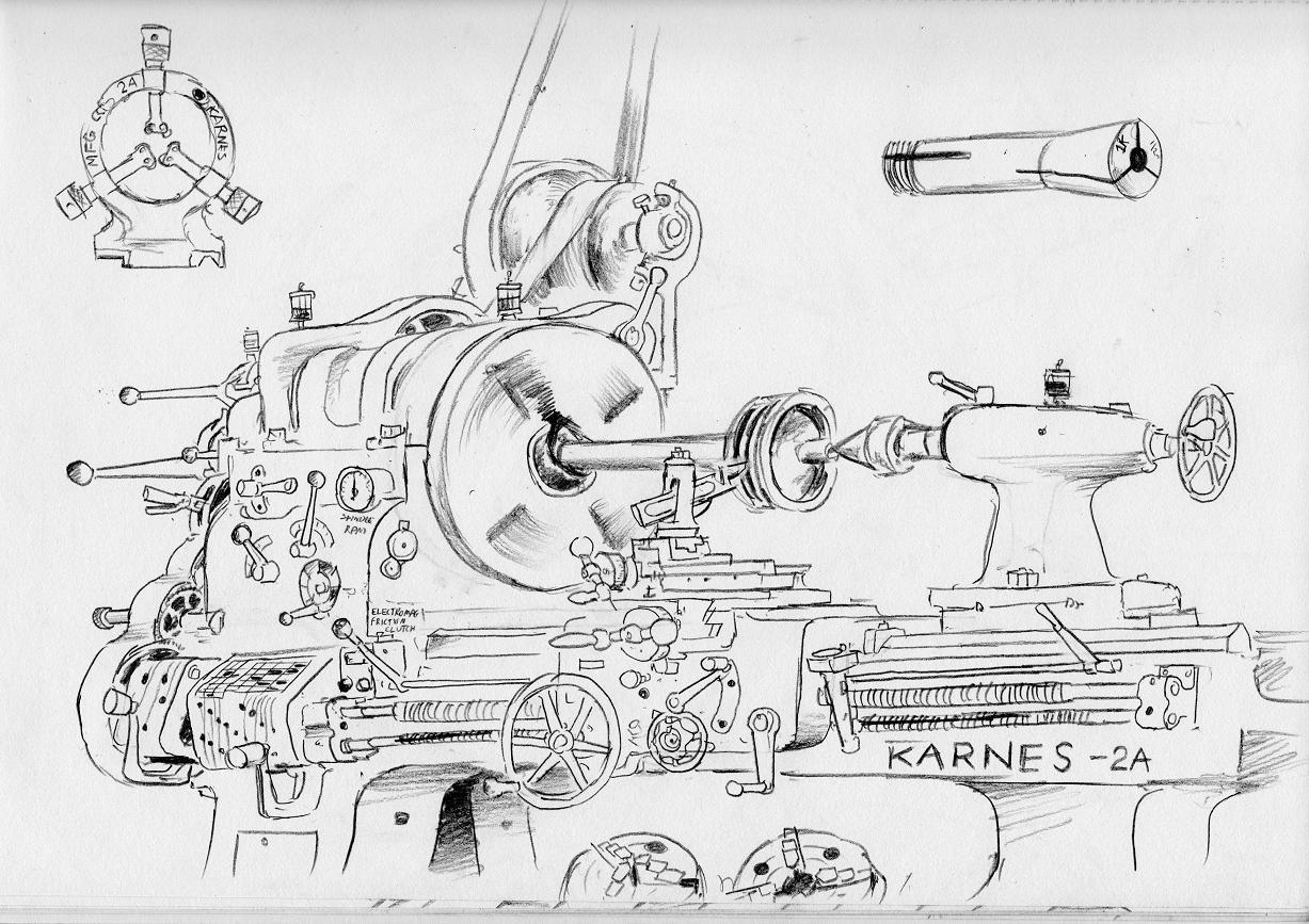 Essential Karnes Engine Lathe