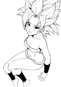 Dragon Ball Super Caulifa Fanart Sketch