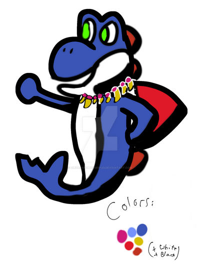 Deep blue Mer-Yoshi (Shark) Adoptable (CLOSED) by OliverAndBadger123 on ...