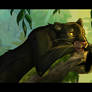 Bagheera - Screencap redraw (Jungle Book)