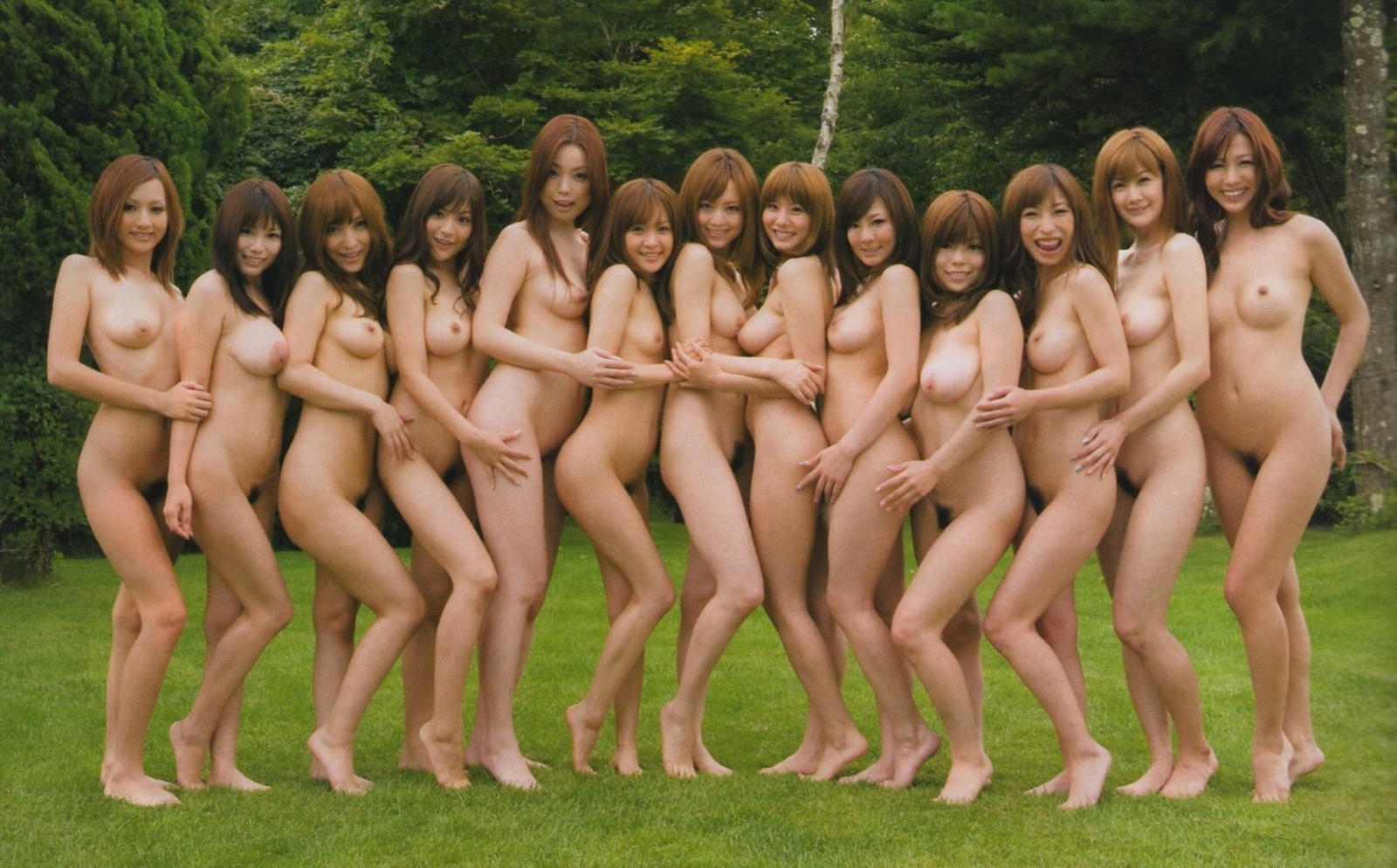 Japanese girls naked