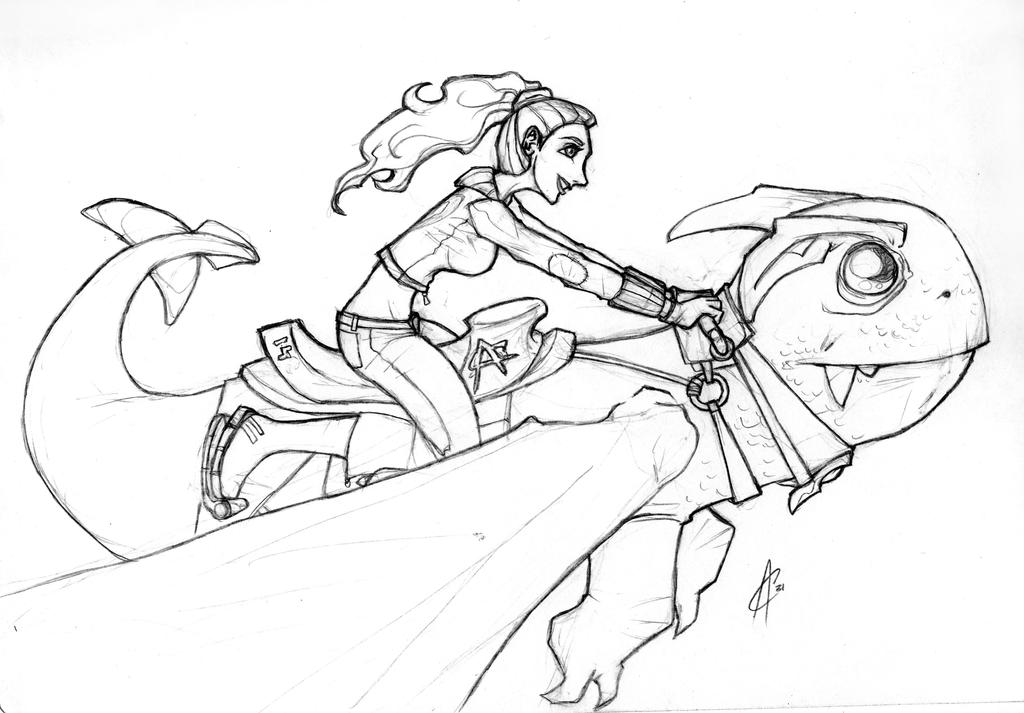 Joy Ride Drawing Joy Ride by SalcorArt on DeviantArt