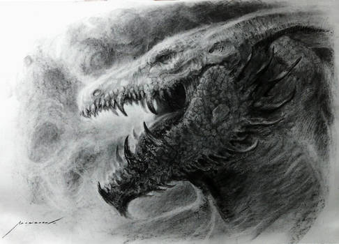 Charcoal Dragon Head