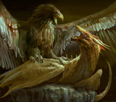 Eagle vs Dragon. WIP!