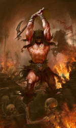 Tribute to Frazetta