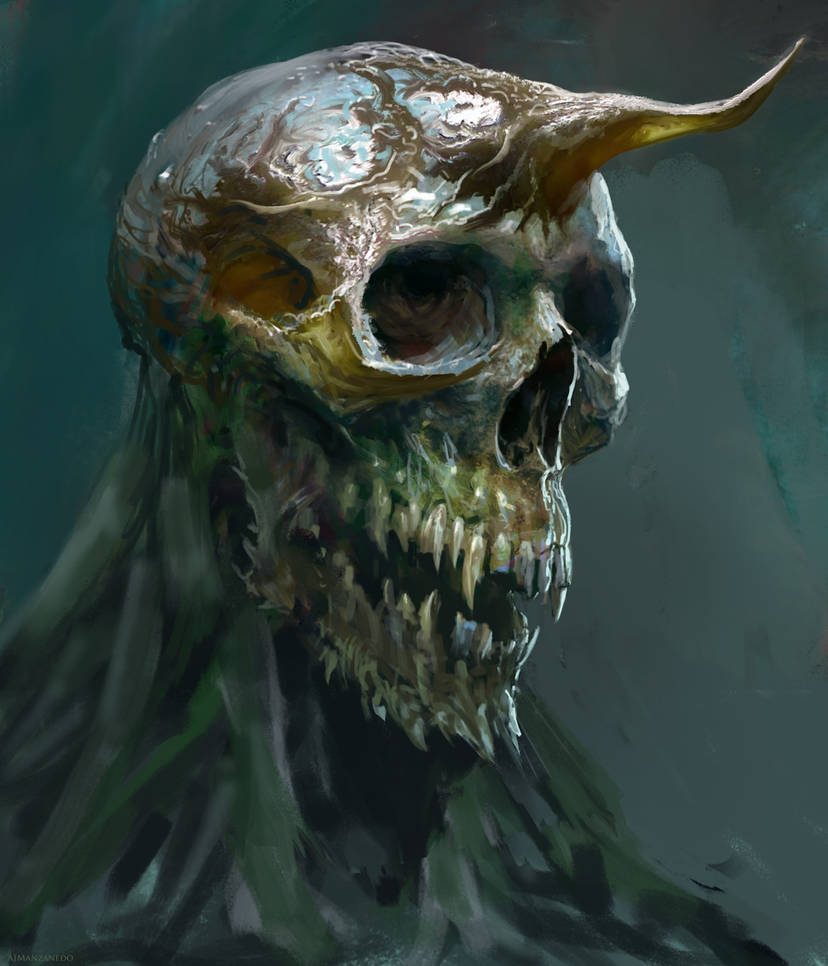 Demon Head by Manzanedo
