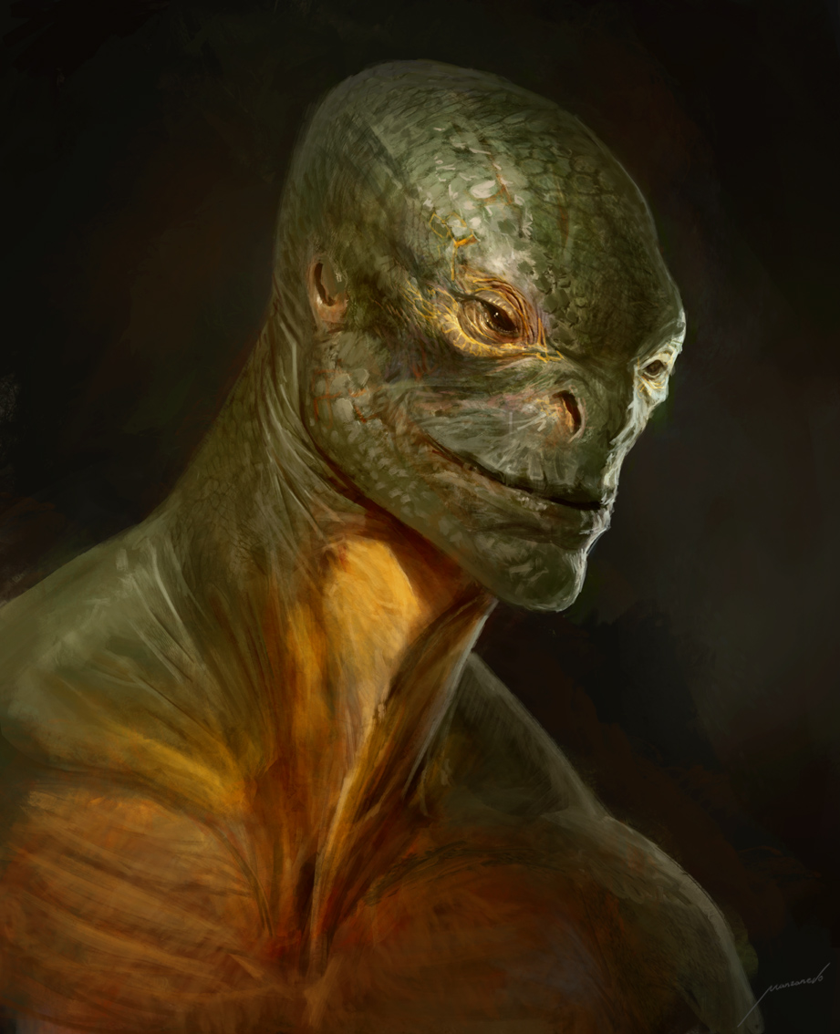 Lizard Man by Manzanedo on DeviantArt