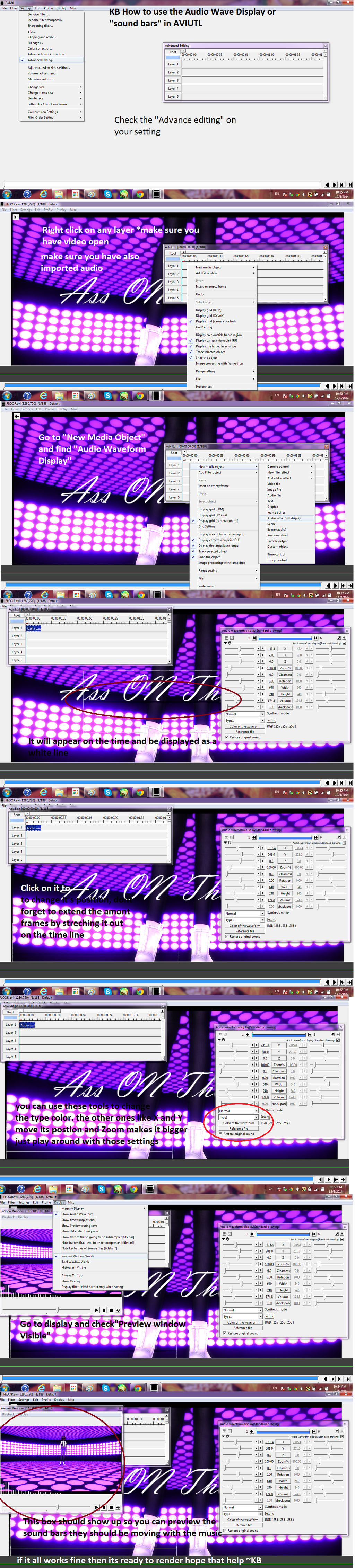 Mmd X Aviutl Tutorial Using Sound Bars By Bells123 On Deviantart