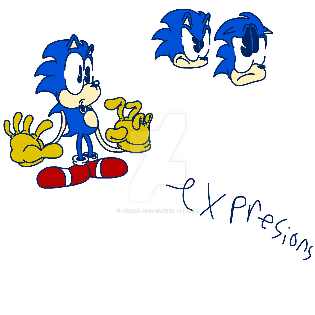 Writing Sonic Design my custom sonic design by jkgsmith2011 on DeviantArt