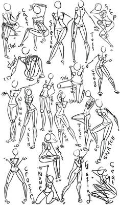 Female Power Poses -Anatomy 2