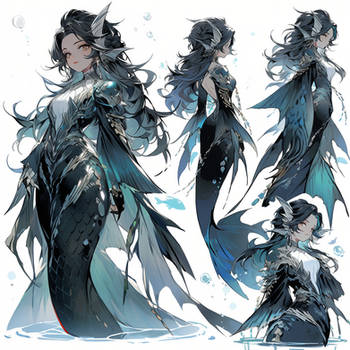 Tac Mer Maid (Fish tail ver) by TChenArt on DeviantArt