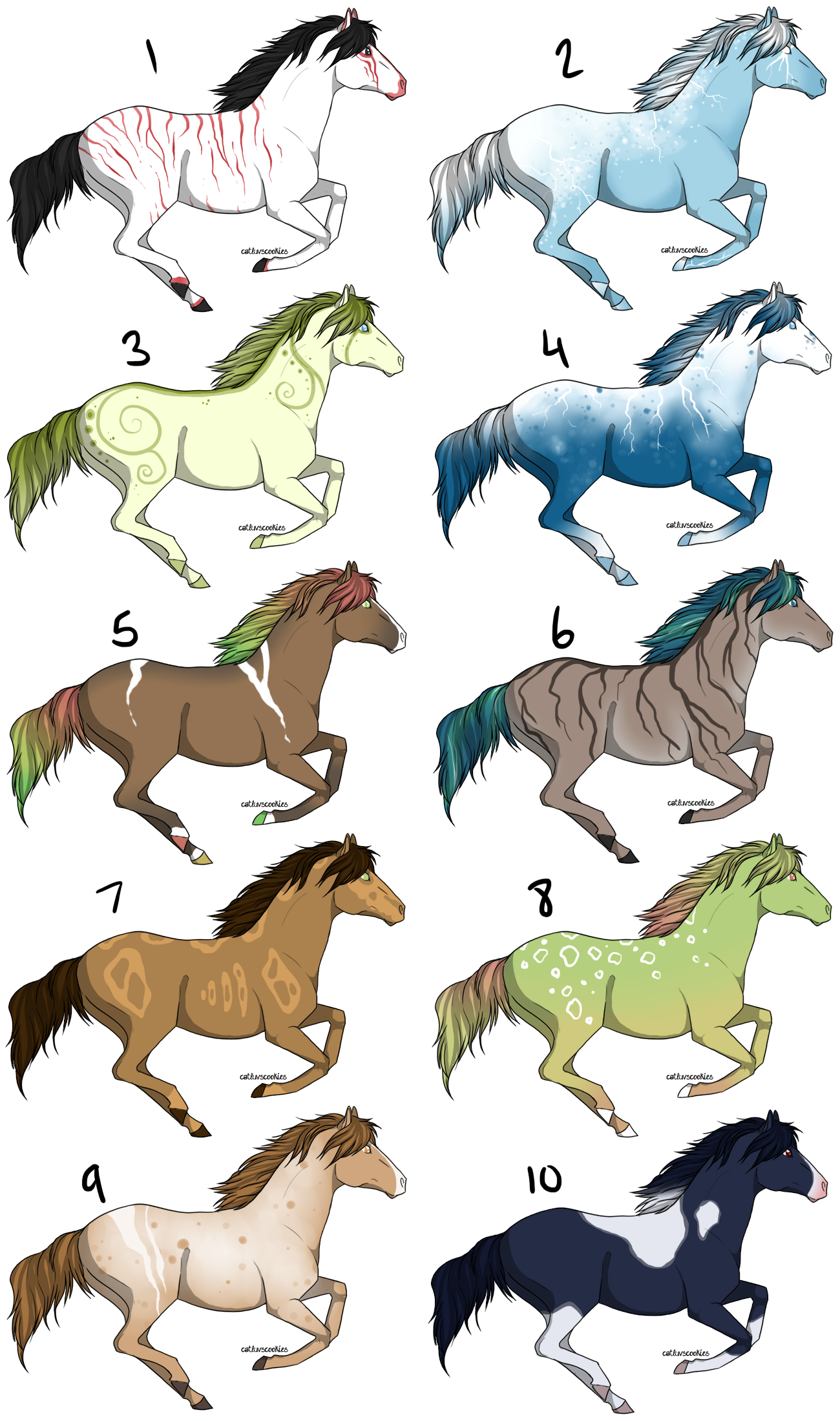 60 Point Horse Adopts