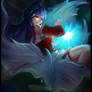 Ahri and Blue