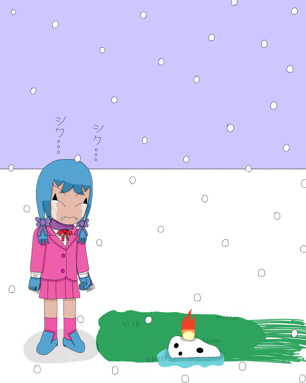 Unlucky Snowman