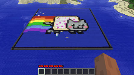 Nyan cat minecraft