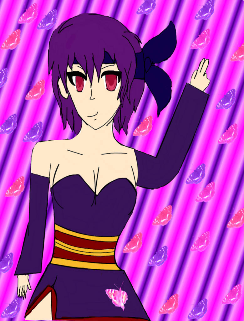 Ayane Butterfly Dress by AmberGamer on DeviantArt