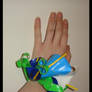 DuctTape BlueCallaLily Corsage