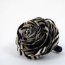 Zebra Rose Hairclip- SOLD