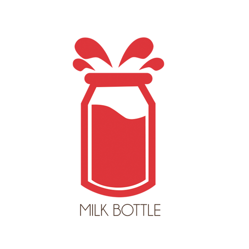 Logotype - milkbottle