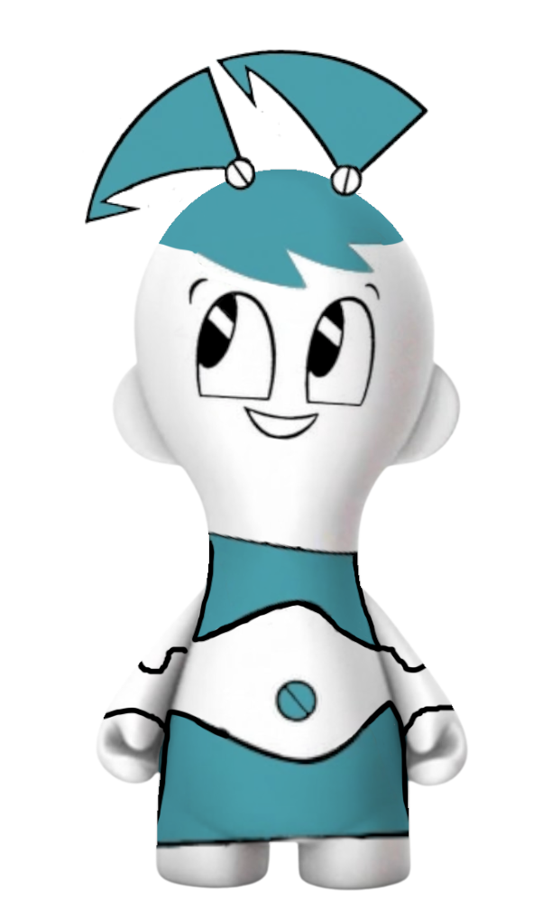 My Life As A Teenage Robot Jenny Vector - Free Transparent PNG