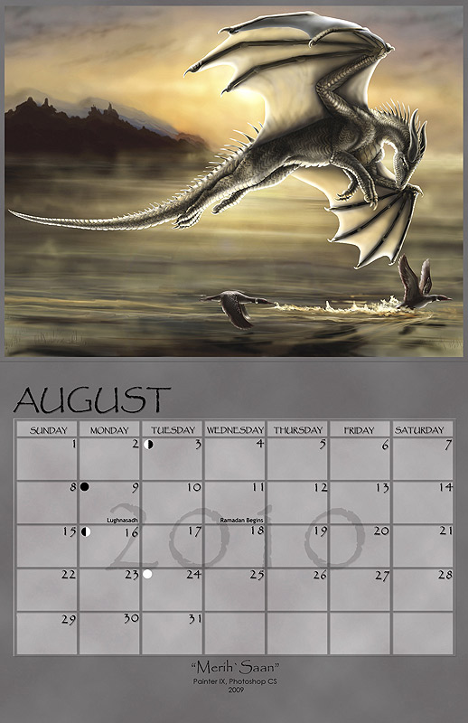 2010 Fantasy Art Calendar