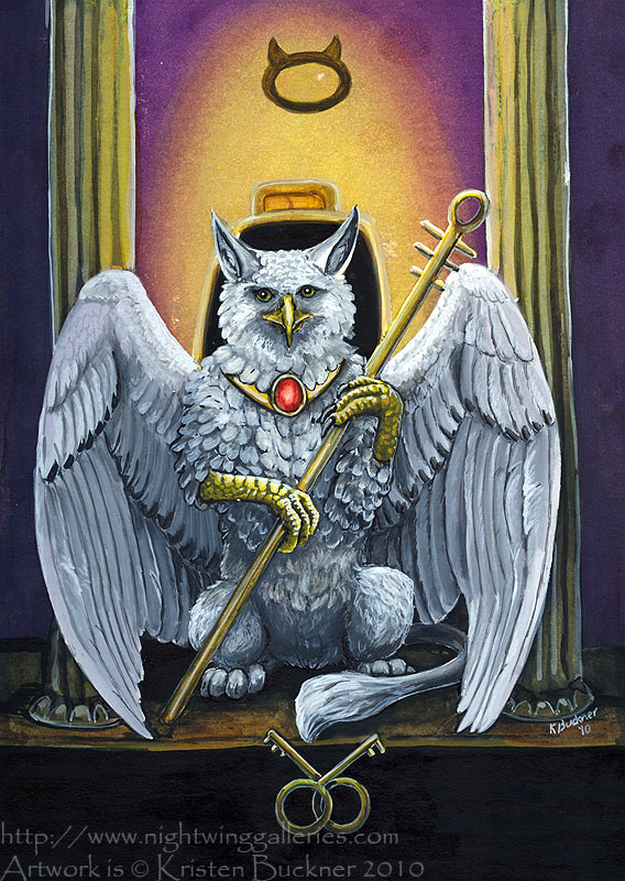 Gryphon Tarot - The Hierophant