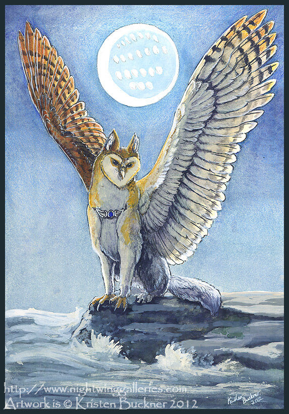 Gryphon Tarot - The Moon