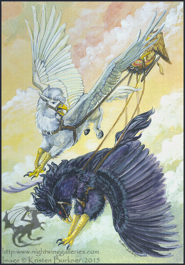 Gryphon Tarot: The Chariot