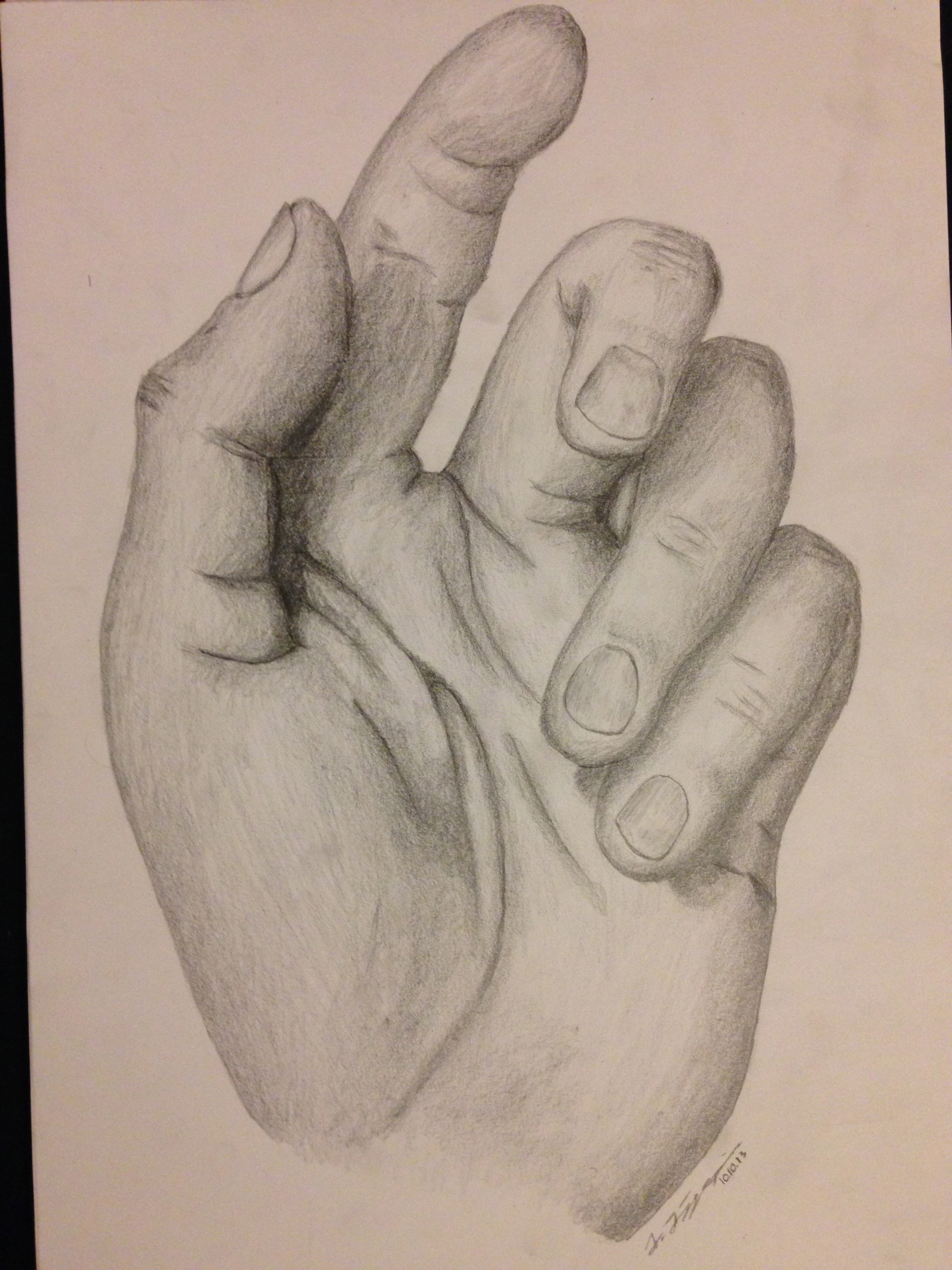 Human Hand Drawing Practice by JonasJaeger on DeviantArt