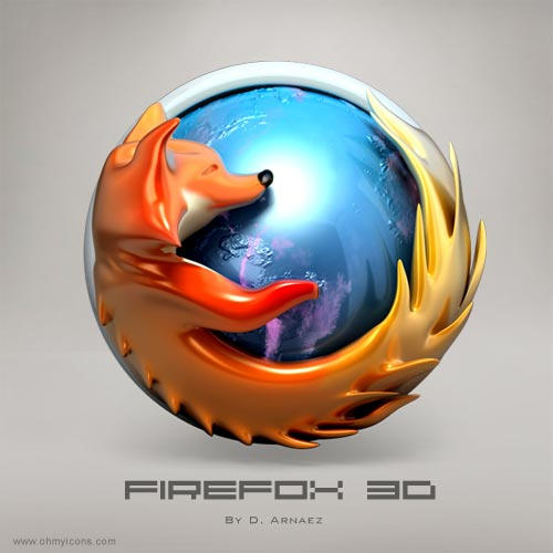 Firefox 3D by DARIMAN on DeviantArt