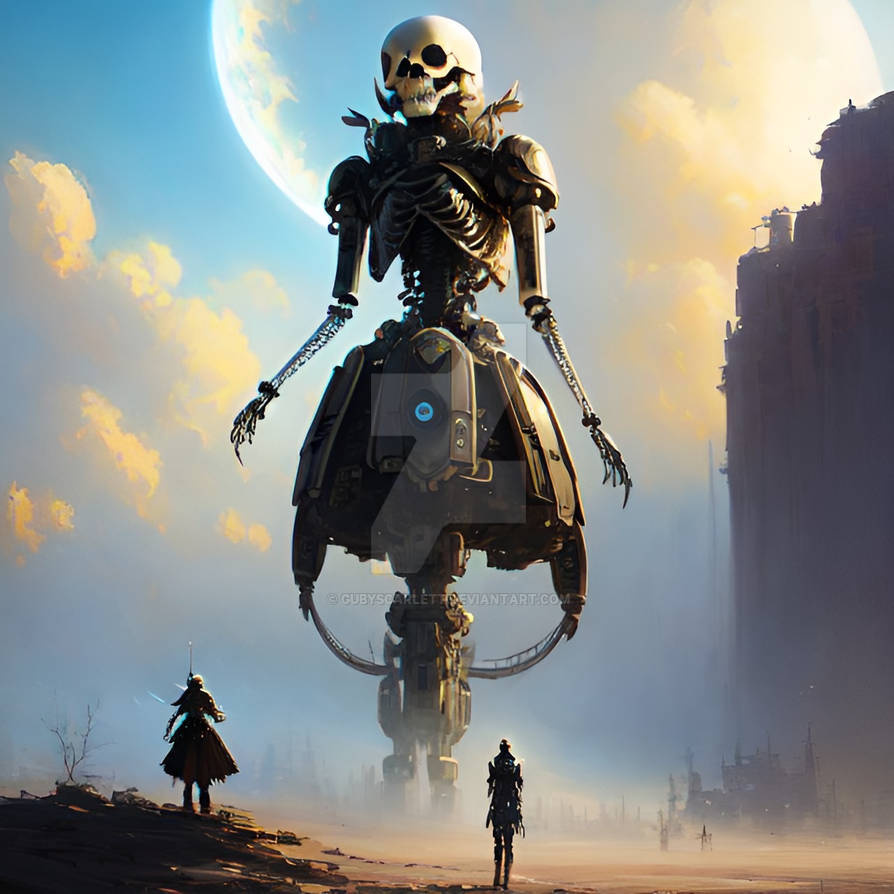 cyborg world by Gubyscarlett on DeviantArt