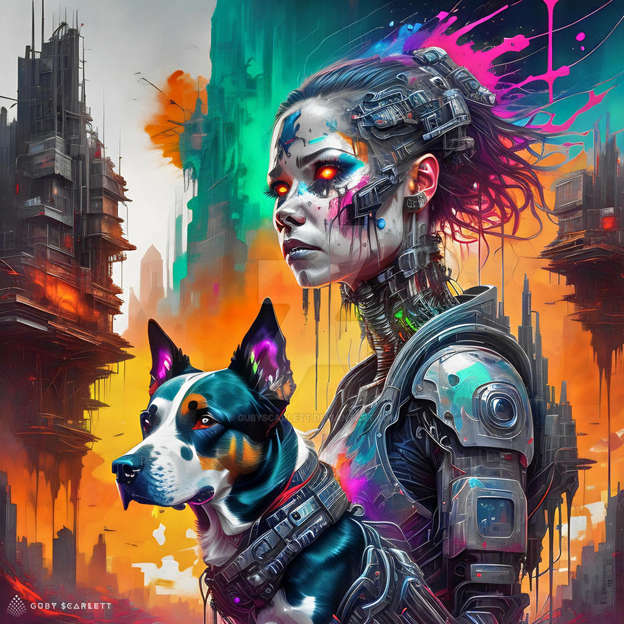 Cyborg World by Gubyscarlett on DeviantArt