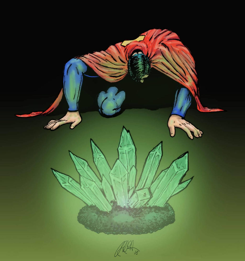 Superman and kryptonite by rhamil70 on DeviantArt