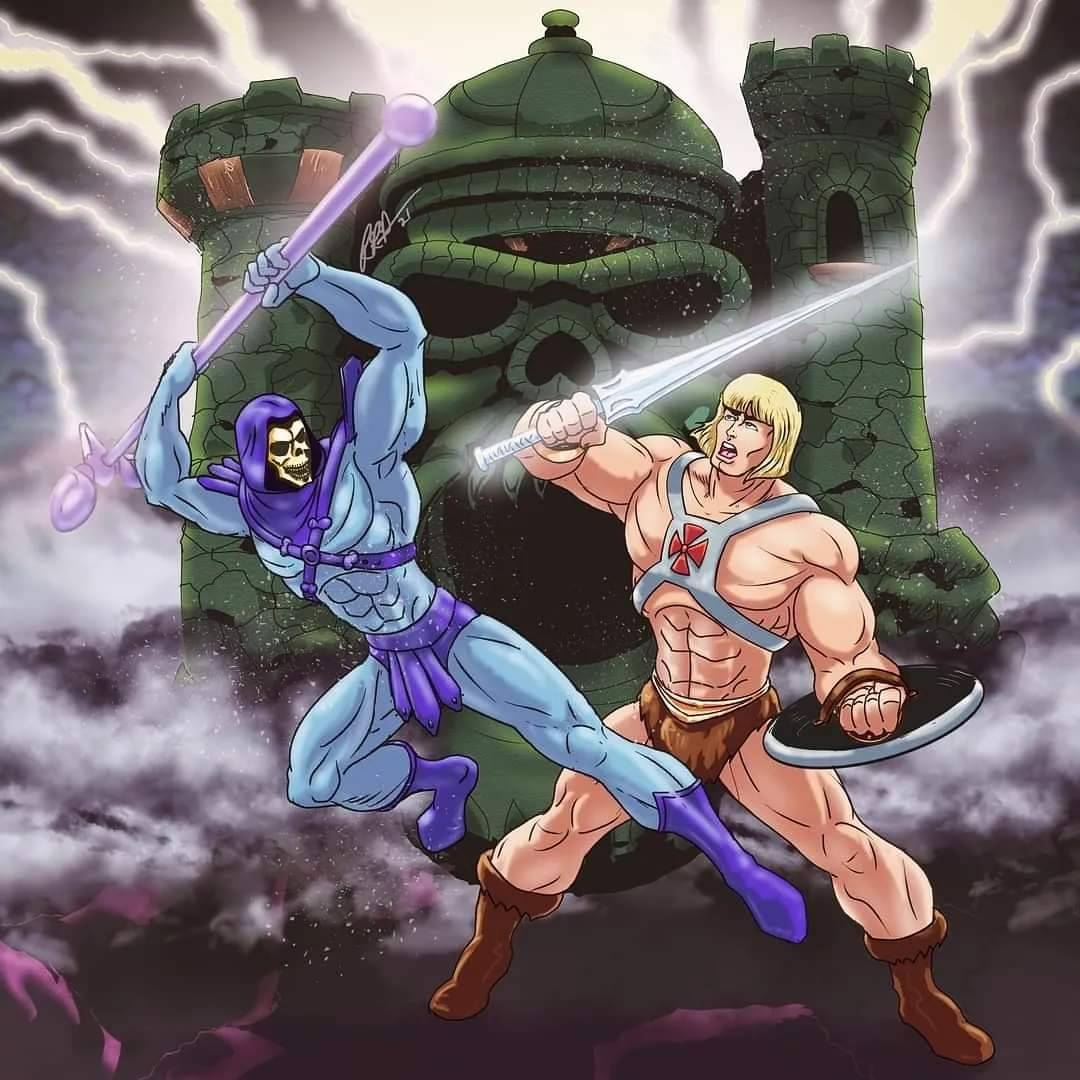 He man Vs Skeletor By Rhamil70 On DeviantArt he-man-vs-skeletor-by-rhamil70-on-deviantart