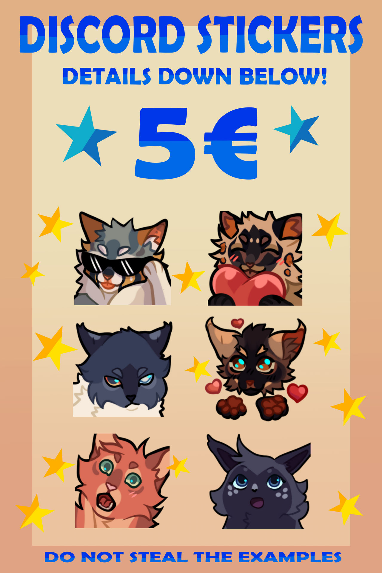 Sticker Commissions Discord sticker commissions ALWAYS OPEN! by CremosaLGG on DeviantArt