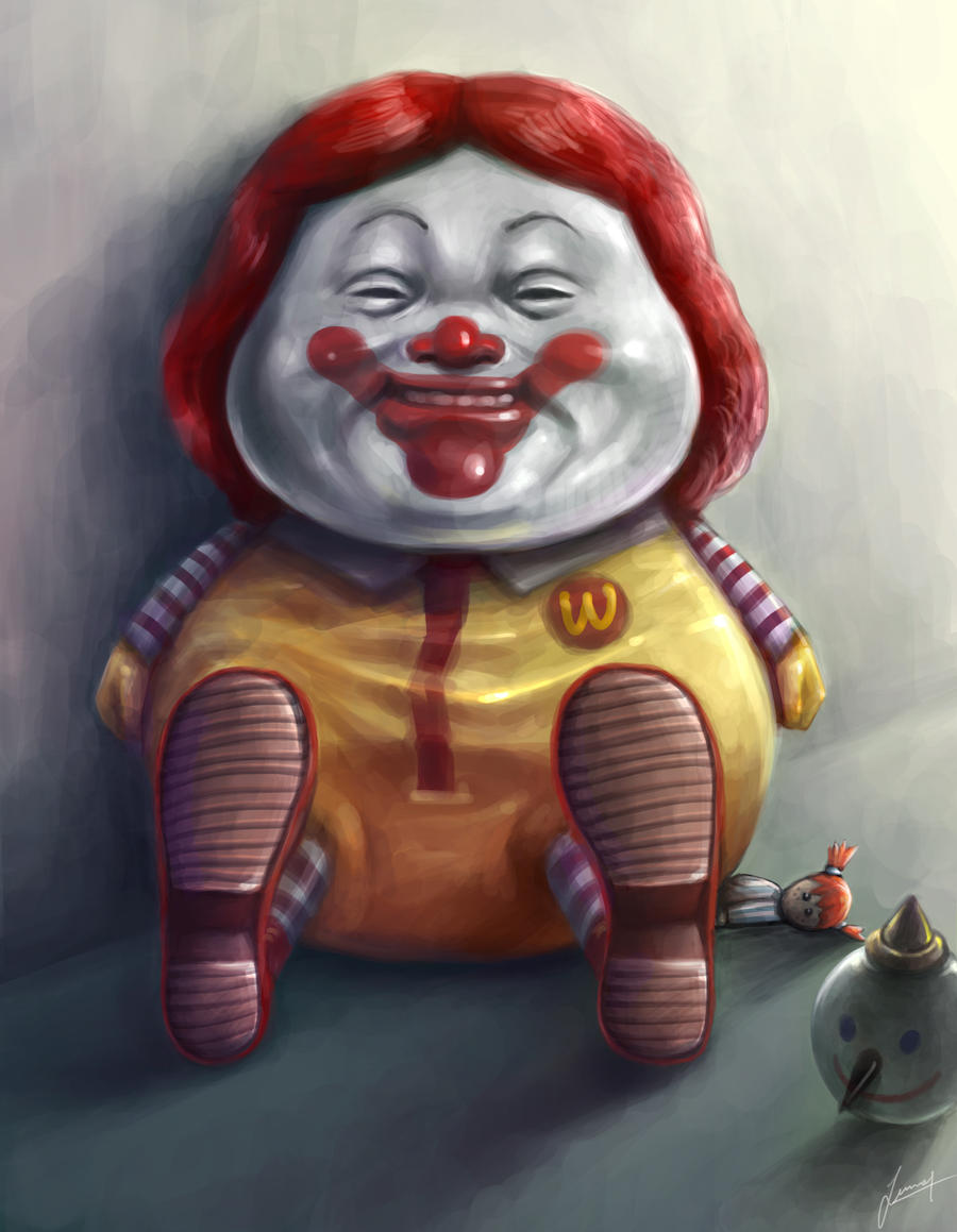 Ronald and his toys...