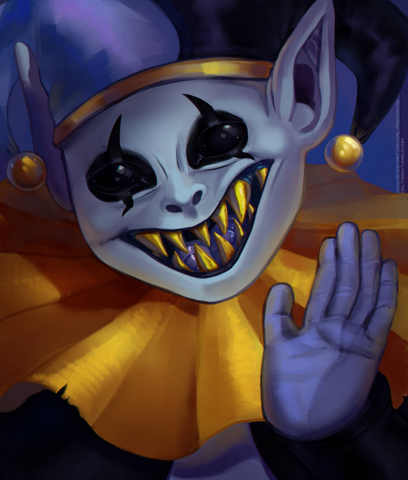 Jevil by CalypsoVantas on DeviantArt