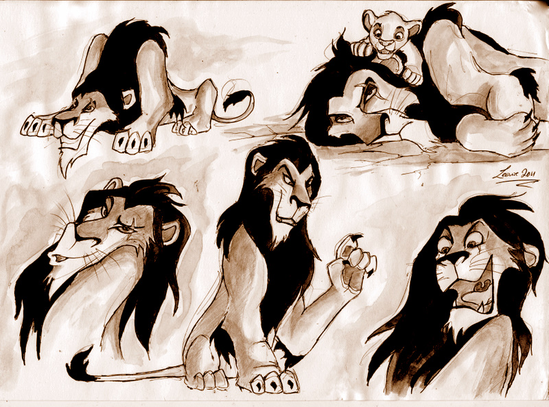 Lion King: Scar -sketches-