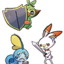 Sword and Shield Starters