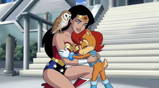 Flow-Generated: Wonder Woman x Sally Acorn