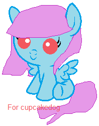 Ponyt for cupcakedog