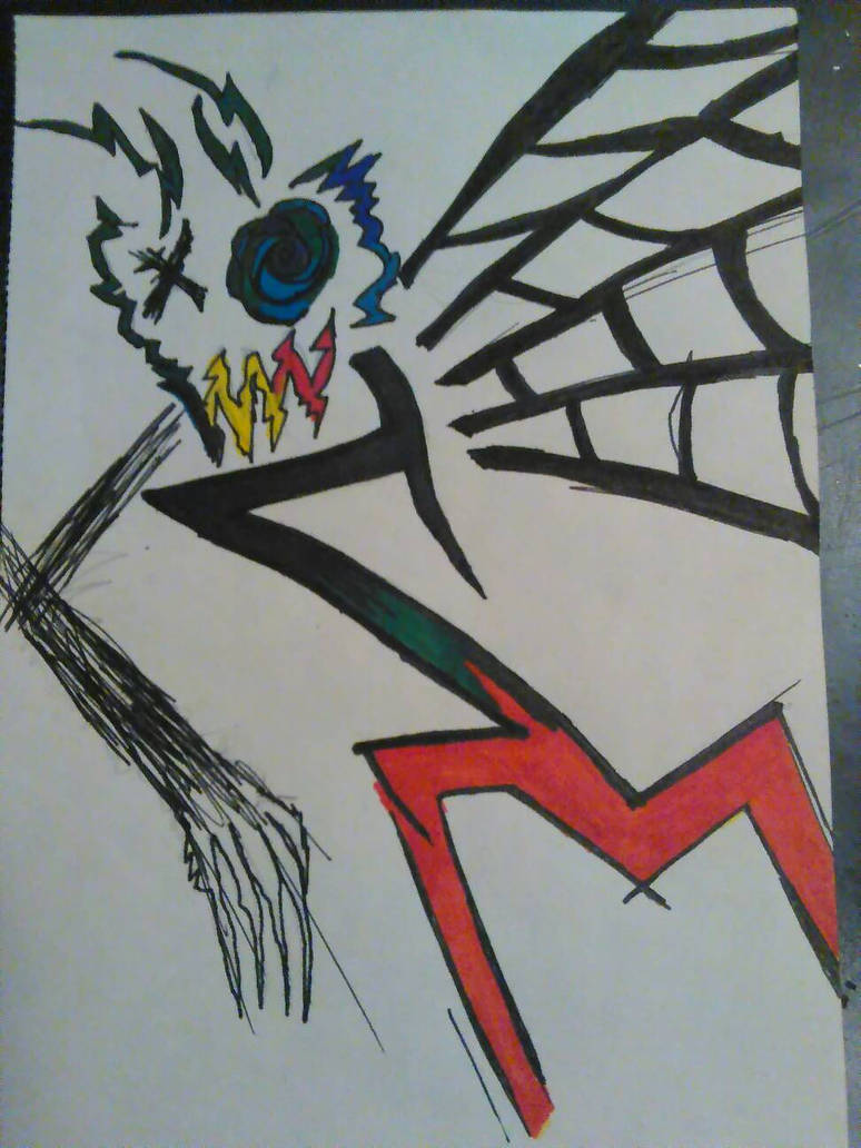 Splattered Crow Splatter-crow by UroborosTyphoon on DeviantArt