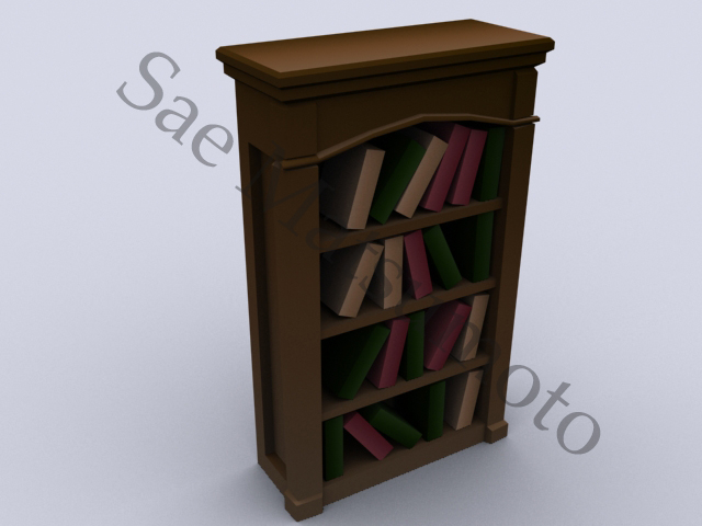 Bookcase -untextured