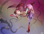 Lilith from Dark Stalkers by yagatama