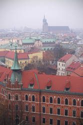 foggy Cracow