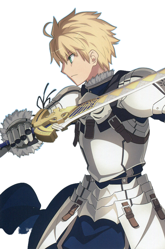 Saber/Arthur Pendragon Render by Deathbattlewatcher5 on DeviantArt