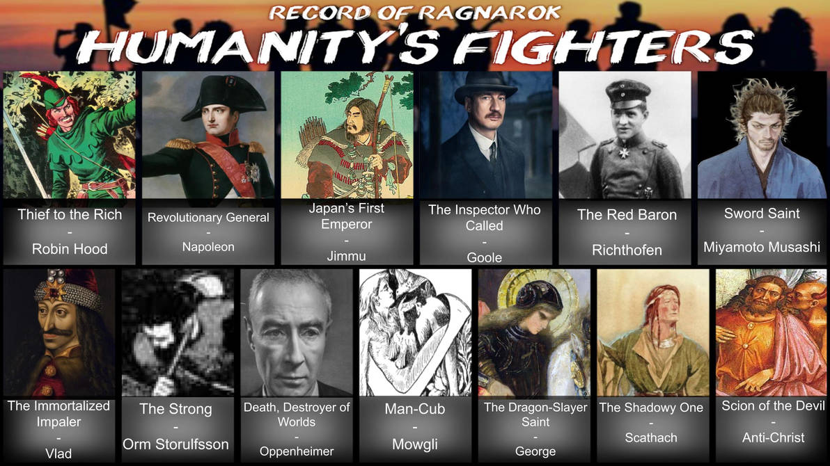 First Human Ror Record of Ragnarok Humanity's Fighters V2 by Deathbattlewatcher5 on ...