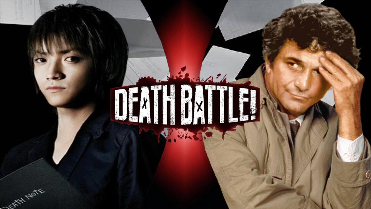 Light vs. Columbo (Note Just One More Thing) by Deathbattlewatcher5 on ...