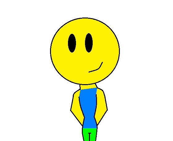 Roblox Drawing of a Noob by LaceyPowerPuffGirl on DeviantArt